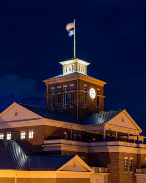 North Augusta Municipal Building at Night 5429